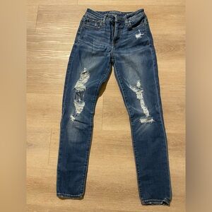 Arizona Jean Company Distressed Jeans